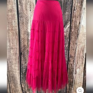 Vintage Collection Pink Maxi Skirt